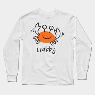 Crabby. Long Sleeve T-Shirt